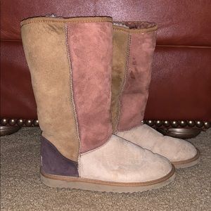 Women’s size 6 Tri Color Tall Uggs